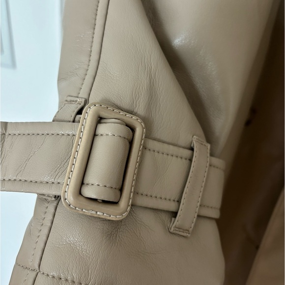 Women Trench Coat from Aritzia(BABATON), Fluent Taupe, Large size - Picture 4 of 6